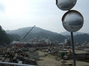 Hafen von Kesennuma. Juni 2011.